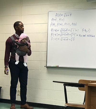 Viral Photo Sparks International Praise for Professor, Student